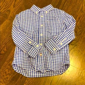 JCrew long-sleeve button down shirt, size 2